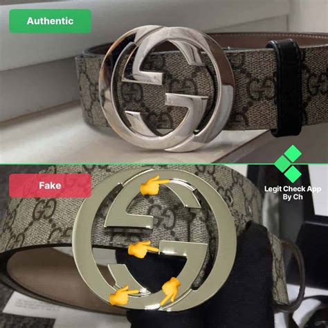 gucci supreme belt fake vs real|authentic gucci belt box.